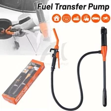 Battery Powered Electric Fuel Transfer Pump Portable Gas Oil Liquid Pump US