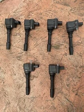2015 Porsche Macan S Set of 6 Ignition Coils Part# 946 602 104 00