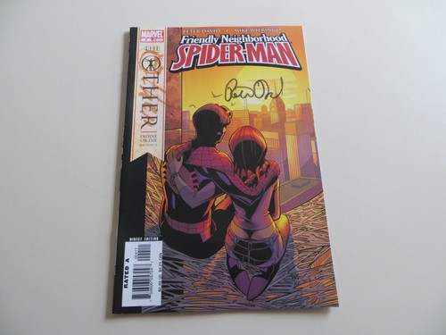 2006 FRIENDLY NEIGHBORHOOD SPIDER-MAN # 4 SIGNIERT VON PETER DAVID, COA & POA