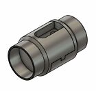 <!--F#f_0-->32nb x 3.2mm wall pipe joiner, camberg joiner, mild steel weld on<!--F/-->