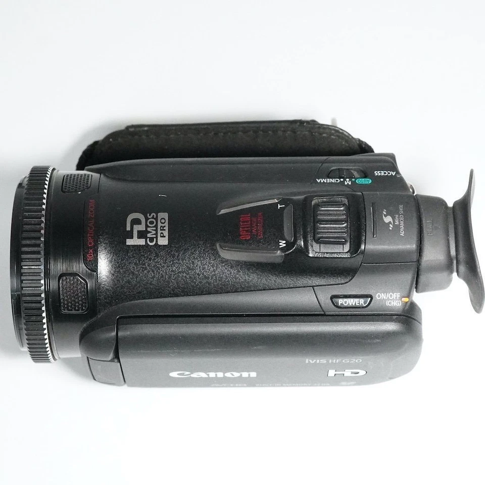 Canon iVIS HF G20 HD Digital Video Camera Camcorder Black tested - Image 3 of 4