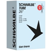 "Schwalbe Schlauch Nr. 12 Schlauch Schwalbe Sv 12, 26X1 1/8-1.75\" 30/47-559/597"