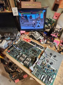 MORTAL KOMBAT 1 PCB JAMMA ARCADE BOARD SET 5.0 REV WORKING!!! (T-UNIT) MIDWAY