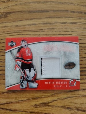 2005'06 upper deck ice frozen fabrics #FFP-MB MARTIN BRODEUR PATCH 30/50 READ* $