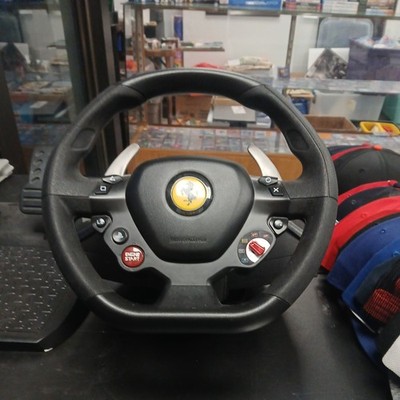 Thrustmaster T80 Ferrari 488 GTB Edition Racing Wheel and Pedals PS4/PS5/PC