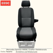 VW Crafter 1 MB Sprinter 906 W906 Beifahrersitz Sitzkonsole Armlehne Sitz Tasamo