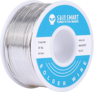 100G SainSmart 0.6mm Solder Wire 63/37 Tin Lead Rosin Core Flux