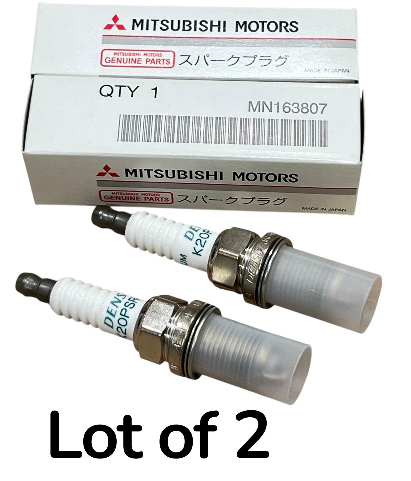 Genuine Mitsubishi MN163236 Iridium Spark Plugs  2-Pack  Oem New