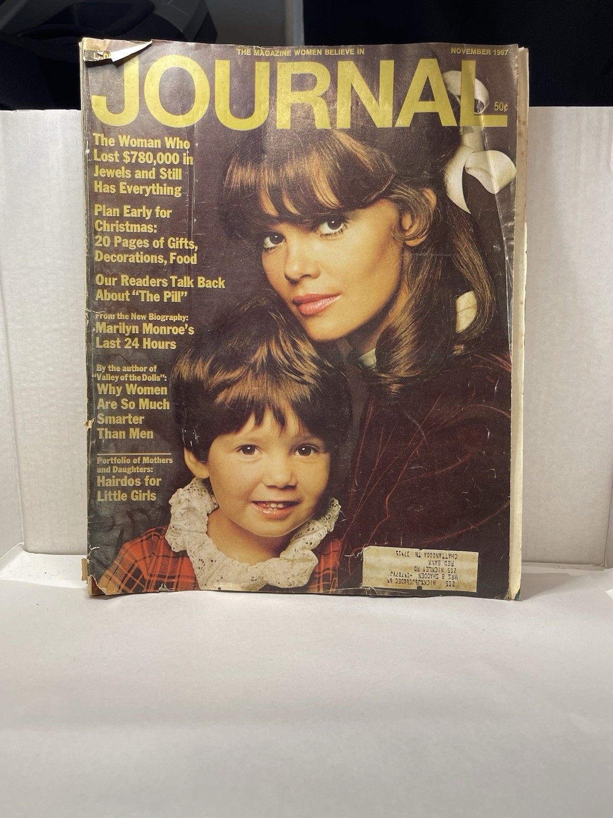 Ladies Home Journal Magazine November 1967 VG🦄