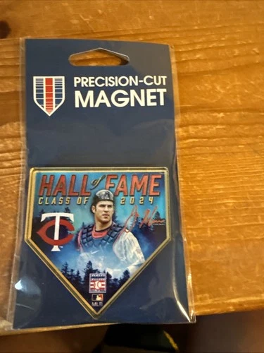joe mauer 2024 hall of fame magnet