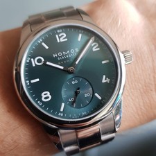 Nomos Club Sport Neomatik Petrol glass back reference 746 full set  from 2024