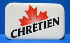 JEAN CHRETIEN,  Liberal Party of Canada Leadership Pinback Button