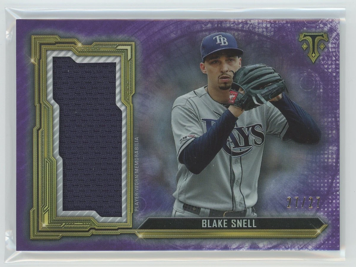 Blake Snell Baseball Serial Numbered Sports Trading Cards 