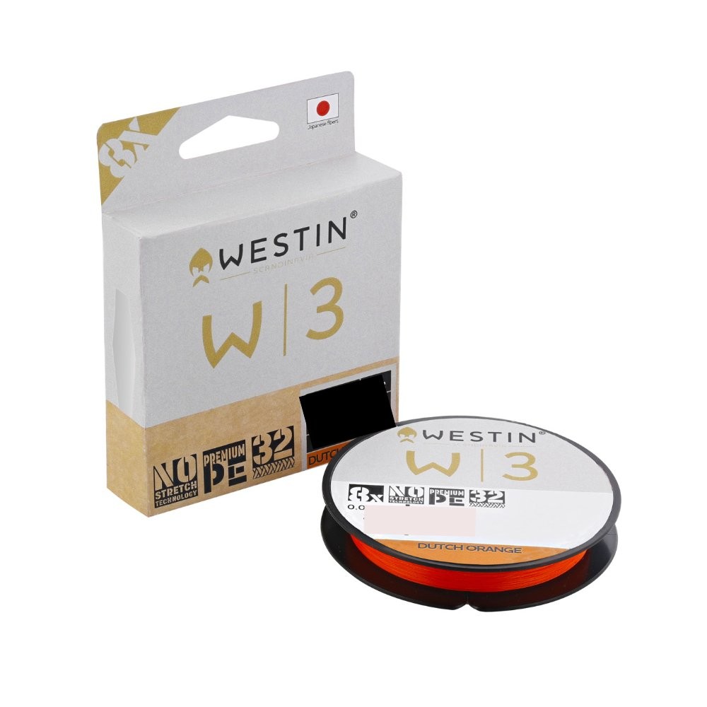 Westin W3 8-Braid 300m 0.405mm Dutch Orange