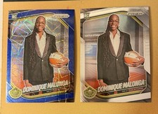 2025 Panini Prizm WNBA DOMINIQUE MALONGA RC Cracked Ice Base Variation SP Lot