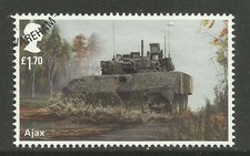 GB 2021 QE2 £1.70 British Army Vehicles Ajax Tank Ex Fdc SG 4573  ( T445 )