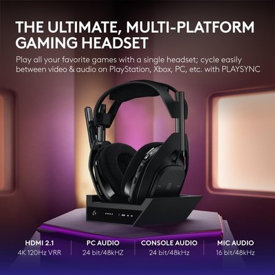 A50 X LIGHTSPEED Wireless Gaming Headset + Base | eBay