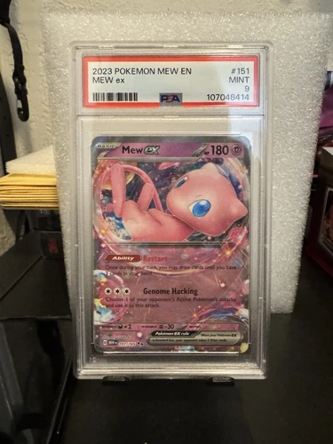 PSA 9 Pokemon Mew ex 151/165 Sv: Scarlet & Violet 151 Holo