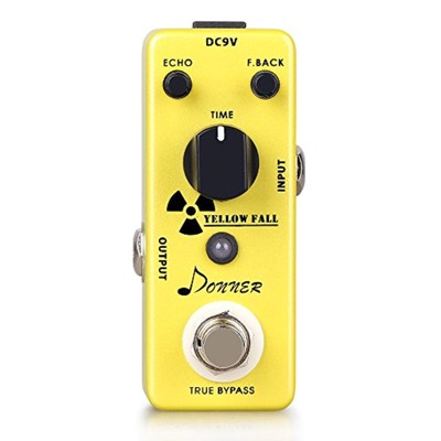 Donner Yellow Fall Vintage Pure Analog Verzögerung Gitarren Effekt Pedal True