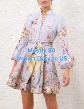 BNWT 64% Off - Authentic ZIM Rebellion Button Mini Dress US$1100 ~LATEST 2026!