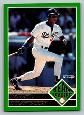 1992 Fleer Team Leaders  Darryl Strawberry 16