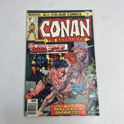 Conan the Barbarian #63 Vol. 1 1976 Marvel Comics Newsstand