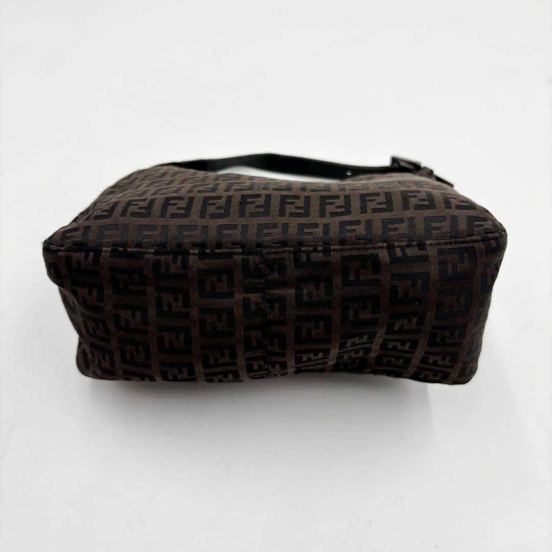Fendi Pouch Zucchino Ff All-Over Pattern Dark Brown | eBay