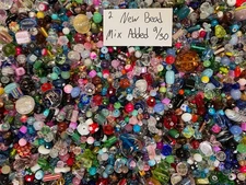 *~200~💕Piece Glass Loose Beads*7oz+ Bulk Mixed Lot #2 Craft Jewelry!!!😀*