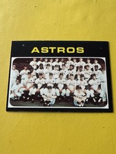 1971 Topps MLB Baseball #722 Houston Astros Team JOE MORGAN CESAR CEDENO NM+