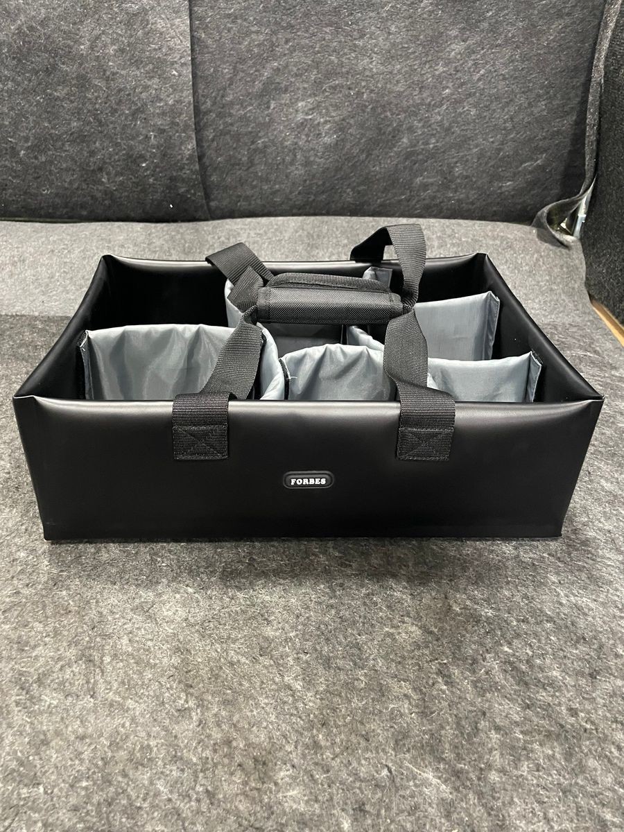 FORBES Mini Roller Housekeeping Cart, Four Swivel Casters, Black *