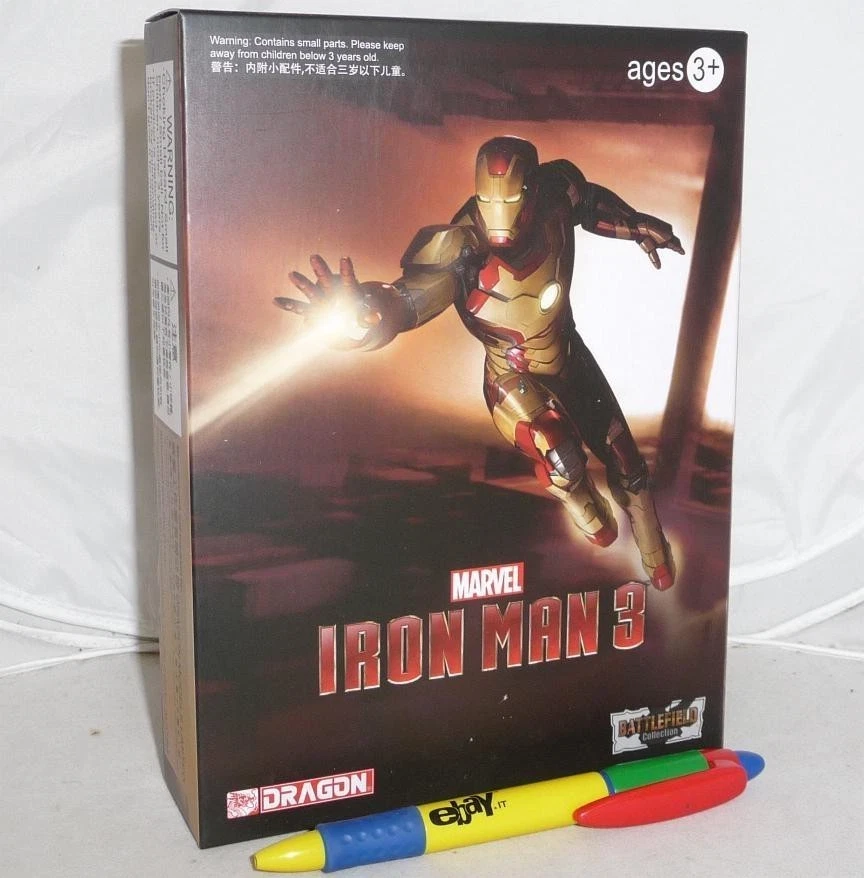 IRON MAN Dragon Models Figura A Elección 8cm Battlefield Collection Estatuilla