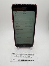 Apple iPhone SE 2nd Gen. - Red - 64GB - (Boost) - A2275 - Good - Refurbished