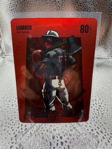 Bo Jackson Battle Arena #RBF-121 James Wood Lumber Red Battlefoil Brawl