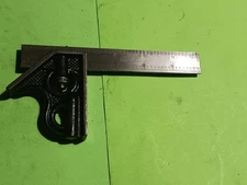 Vintage Millers Falls No. 1276 6" Combination Square,2pcs Head&6"rule Machinist