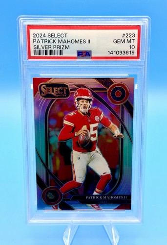 2024 Panini Select - Club Level Patrick Mahomes II #223 Silver Prizm