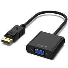 GoldPlated DisplayPort DP to VGA Adapter Male to Female Video Converter Cable