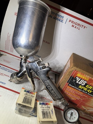 #ad DeVilBliss Gravity Spray Gun With Breakthrough Plus Technology $268.99
