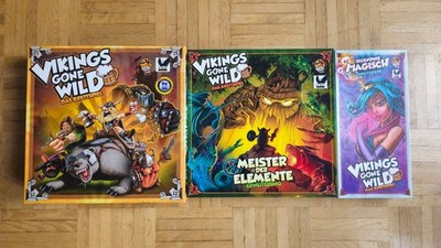 Vikings Gone Wild - Spieleschmiede Edition + Erweiterungen + Sleeves