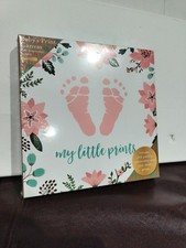 Babies Print Canvas.Includes Pink Paint.Size-9in  9in.New.Make Your Own Print