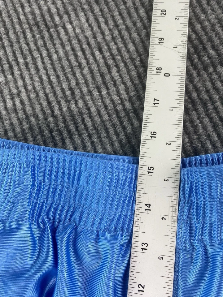 Pantalones Cortos Champion C9 Hombres Grandes Azul Baloncesto Deslumbramiento Atlético Brillante Logo y2k Foto 3 de 4