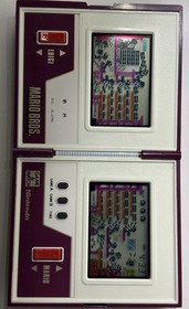 Nintendo Game & Watch Mario Bros. MW-56 Multi Screen Box & Manual Tested Working