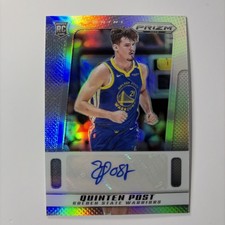 2024-25 Panini Prizm Deca Silver Prizm Rookie Quinten Post RC Auto Warriors
