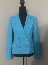 Zara Women  s Light Blue Blazer Medium