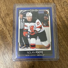 2021-22 opc O-PEE-CHEE HOCKEY BASE BLUE BORDER CARDS # 368 Nolan foote opc nhl