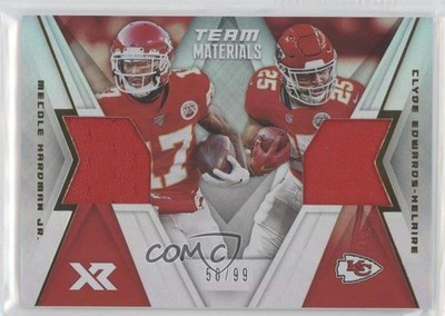 2020 Panini XR 58/99 Clyde Edwards-Helaire Mecole Hardman Jr Rookie RC 0o9k