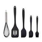 New ListingSilicone Cooking Utensil Set, Non-stick Heat Resistant 5 pcs Kitchen Tools, i.