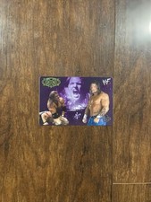 WWF vintage hhh vending machine die-cut prism sticker 2000 wwe Mint
