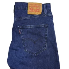 Levi's 502 Regular Taper Dark Wash All Seasons Tech Denim Jeans W33 L32