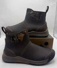 MUCK BOOT COMPANY Men's Outscape Waterproof Chelsea Ankle Boots Size 8.5 Camo