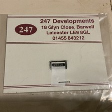 Spur 00 Ätzplatte BR Standard 73050 Rauchkastenplatte 247 Entwicklungen